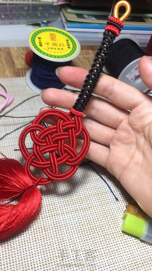 【🌸未央ૢ🌸】一款简单的挂件 第23步
