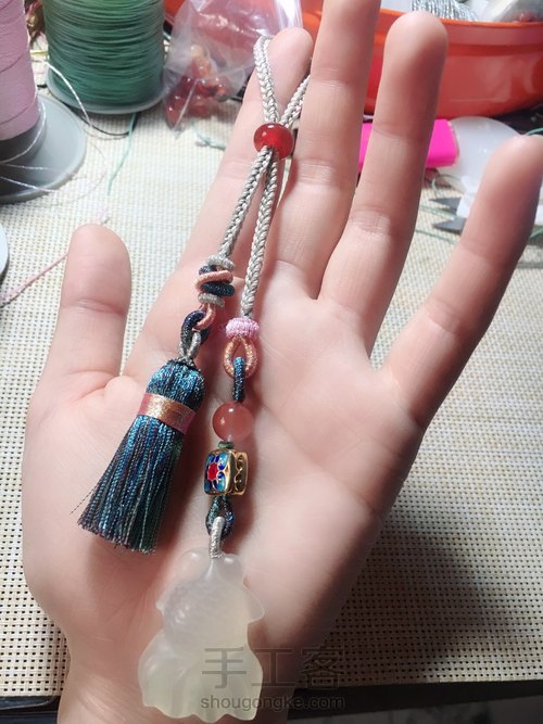 【🌸未央ૢ🌸】一款简单的挂件 第1步