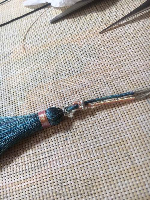 【🌸未央ૢ🌸】一款简单的挂件 第7步