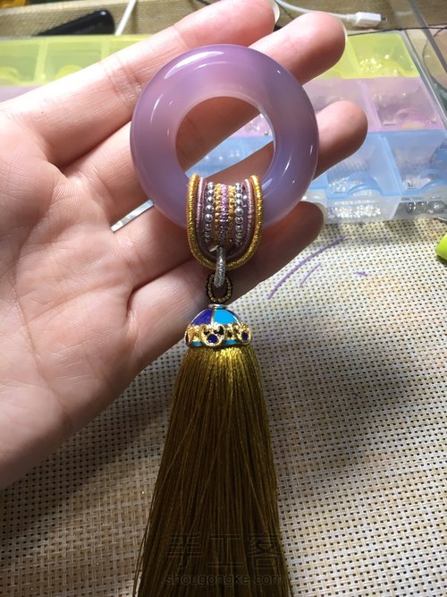 【🌸未央ૢ🌸】一款简单的挂件 第9步