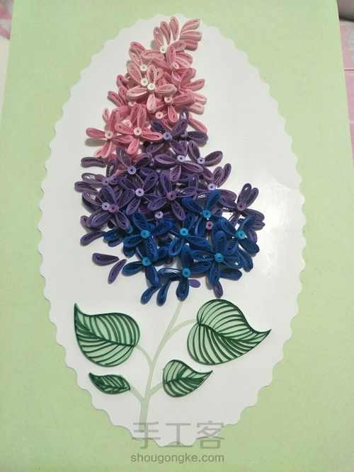 衍纸丁香花 第13步