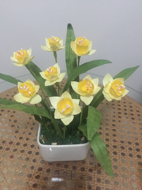 水仙花迷你小盆栽 第17步