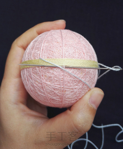 手鞠球-12重菊 第3步