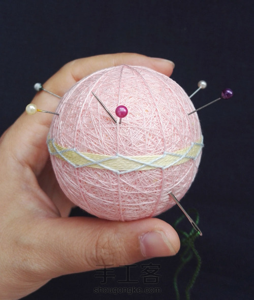 手鞠球-12重菊 第9步