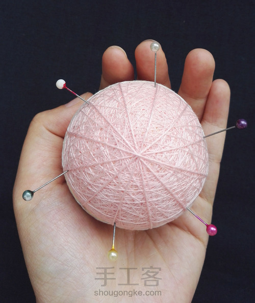 手鞠球-12重菊 第8步