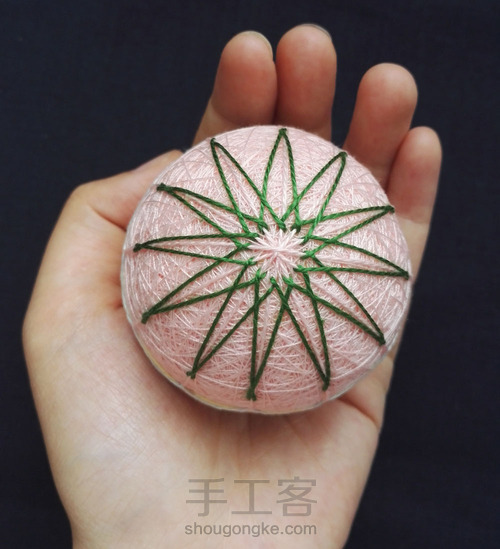 手鞠球-12重菊 第14步