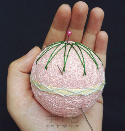 手鞠球-12重菊 第15步