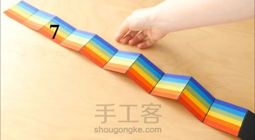 小礼物爆炸盒,彩虹盒子 心情天气。 第10步