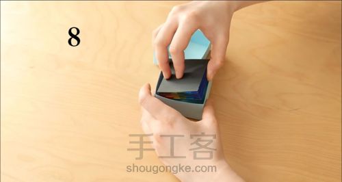小礼物爆炸盒，彩虹盒子 心情天气。 第11步