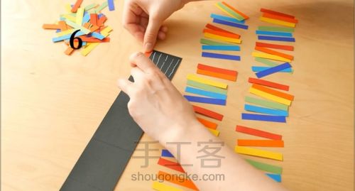 小礼物爆炸盒,彩虹盒子 心情天气。 第9步