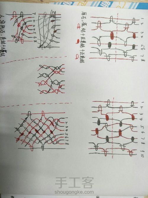 包石头走线图 第1步