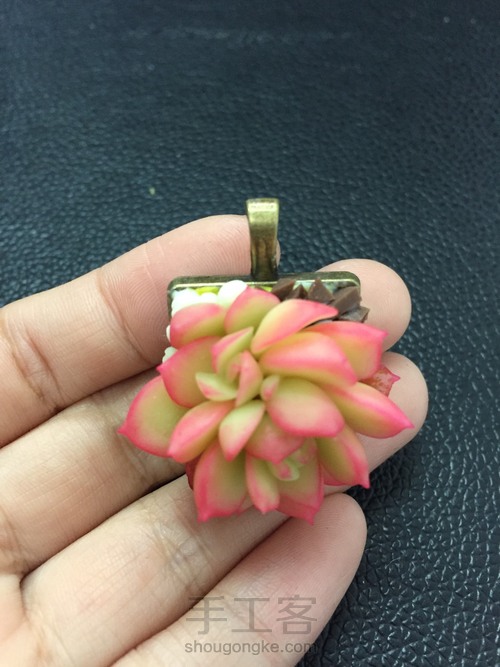 多肉饰品 第19步