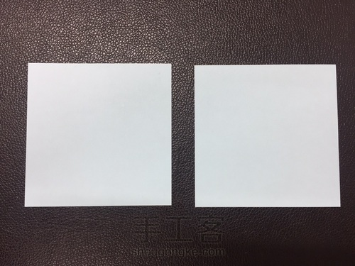 高跟鞋折纸教程 第1步