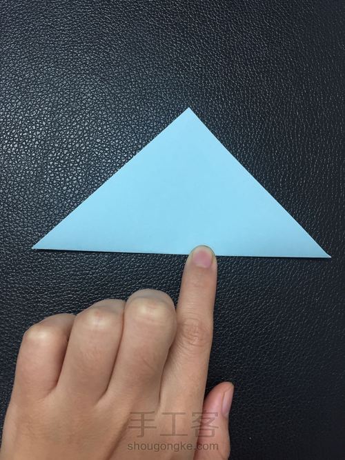 高跟鞋折纸教程 第3步