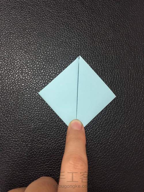 高跟鞋折纸教程 第4步