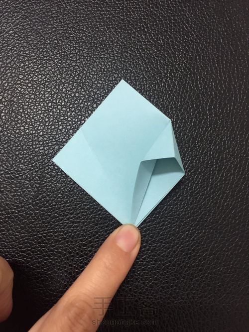 高跟鞋折纸教程 第9步