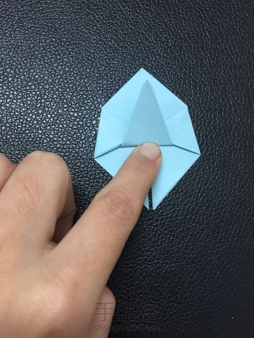 高跟鞋折纸教程 第13步