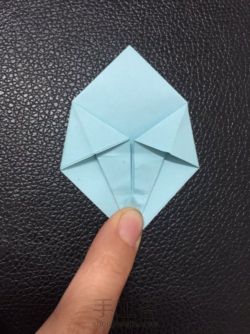 高跟鞋折纸教程 第15步
