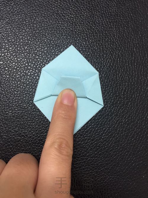 高跟鞋折纸教程 第17步