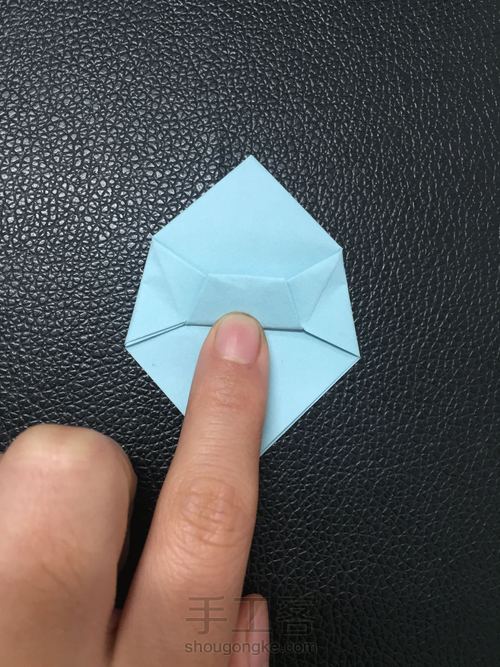 高跟鞋折纸教程 第18步