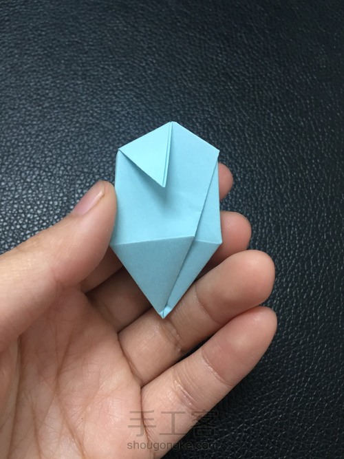高跟鞋折纸教程 第22步
