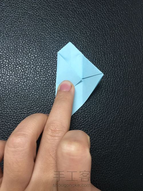 高跟鞋折纸教程 第36步