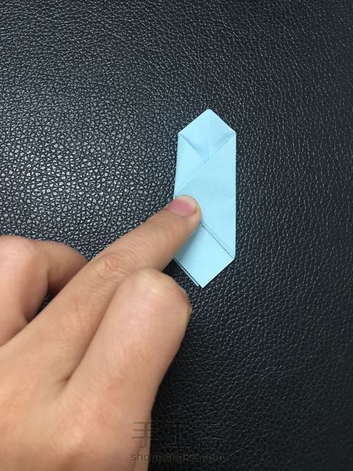 高跟鞋折纸教程 第37步