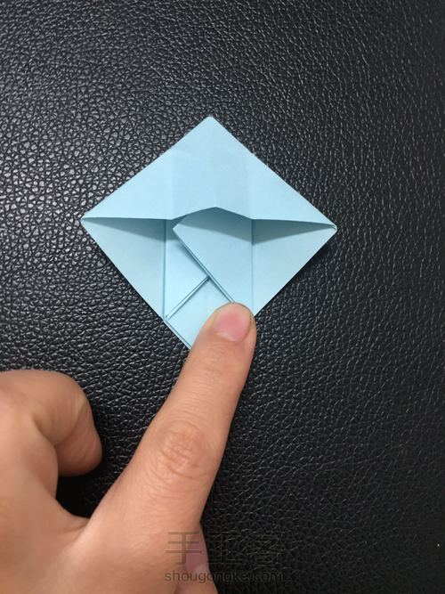高跟鞋折纸教程 第40步