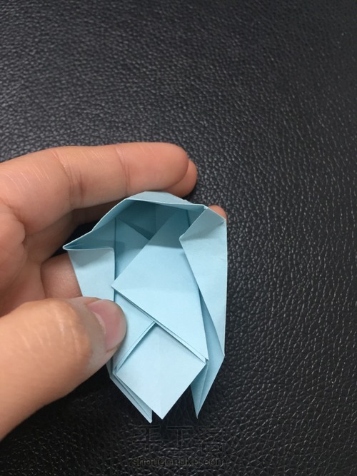 高跟鞋折纸教程 第45步