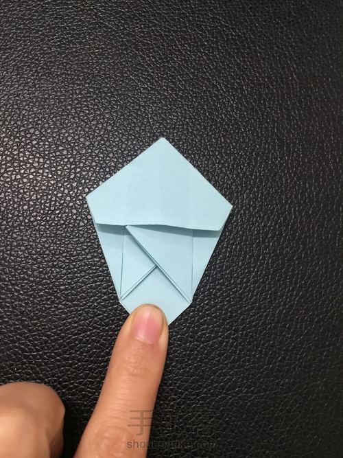 高跟鞋折纸教程 第46步
