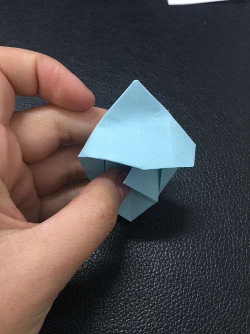 高跟鞋折纸教程 第48步