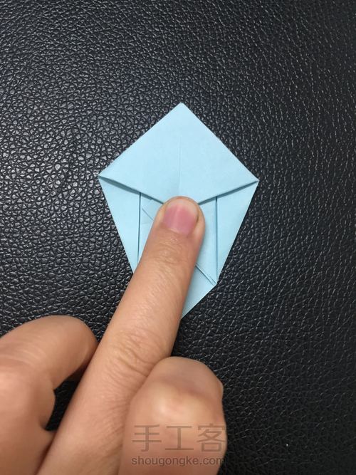 高跟鞋折纸教程 第50步