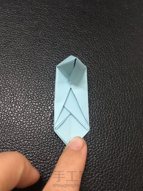 高跟鞋折纸教程 第53步