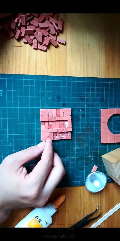 微缩柴火灶 第2步