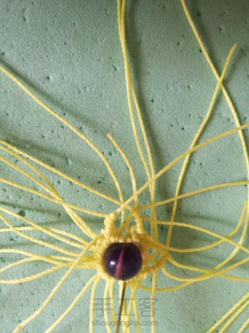 花朵耳环 第17步