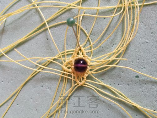 花朵耳环 第20步