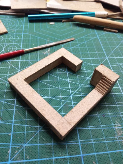 木耒手工 纪念碑谷 艾达的梦 第2步