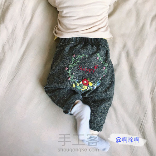 宝宝大屁屁拉风裤 第17步