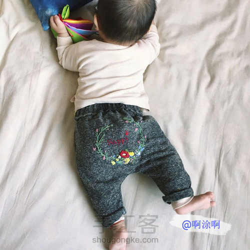 宝宝大屁屁拉风裤 第18步