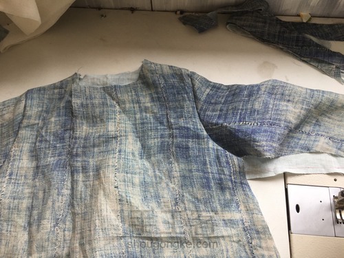 手作衣偏襟上衣 第8步