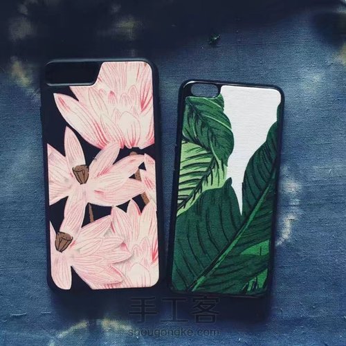 超简单的贴布刺绣手机壳制作教程 第12步