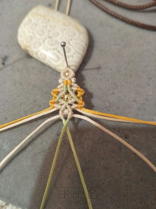 吊坠扣头 第34步