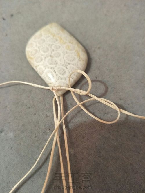 吊坠扣头 第5步