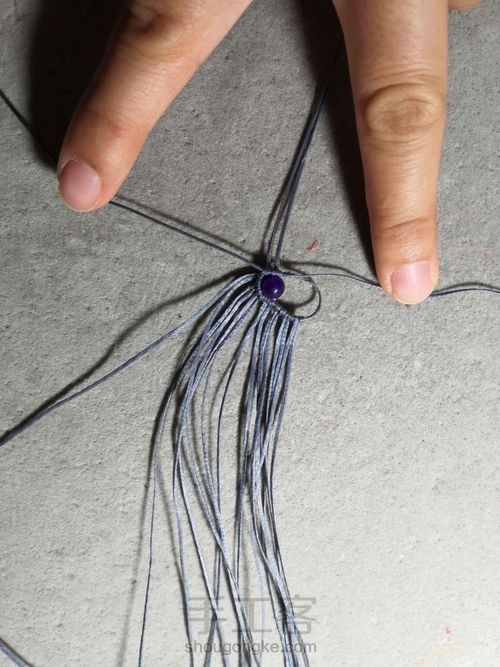 一款调节扣 第11步