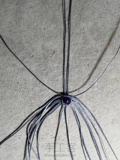 一款调节扣 第12步