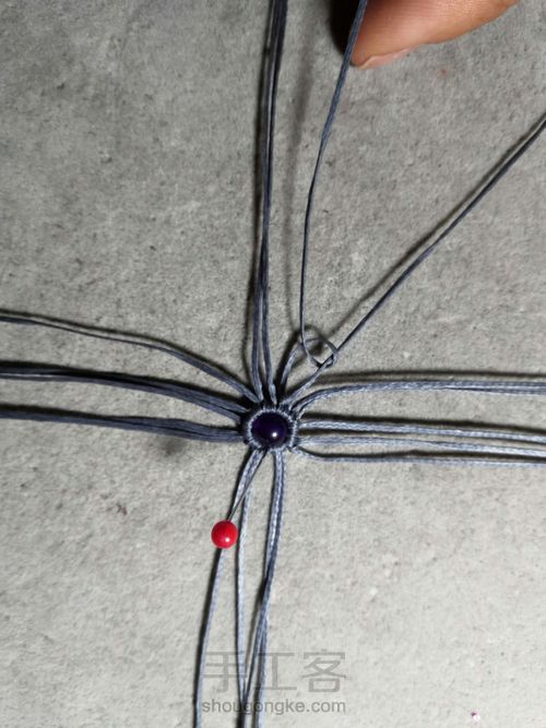 一款调节扣 第13步