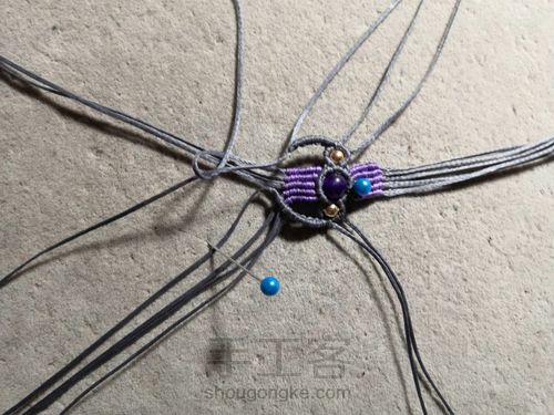 一款调节扣 第32步