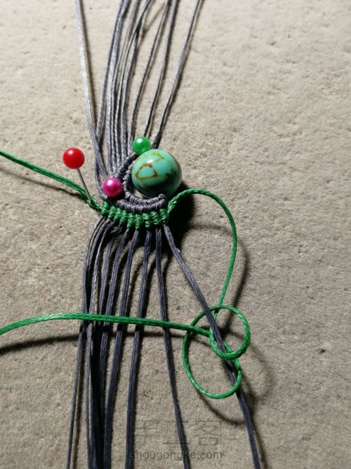 民族风耳环 第8步