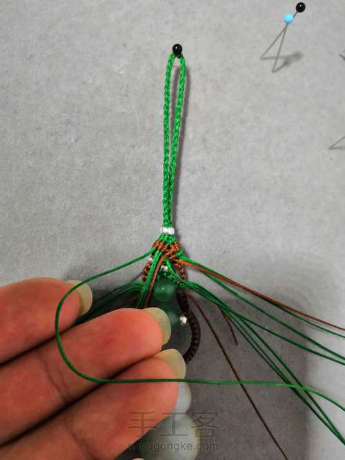 福禄挂件【下】燃结艺彩[原创] 第13步