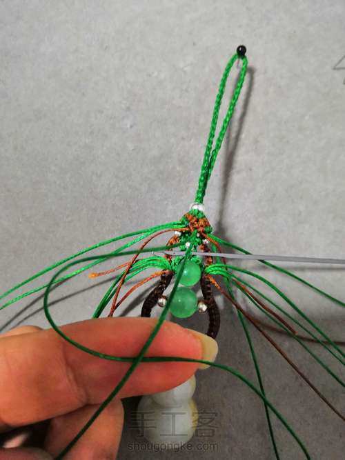 福禄挂件【下】燃结艺彩[原创] 第16步